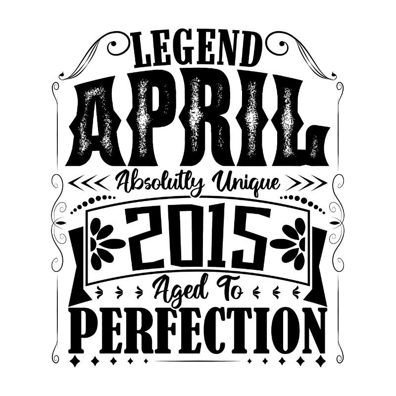 April 2015. Geburtstag April 2015. Geschenk 2015.