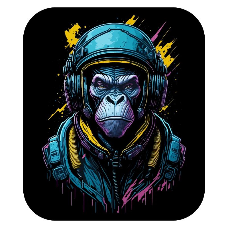 Singe en combinaison d’astronaute | Pilote spatial