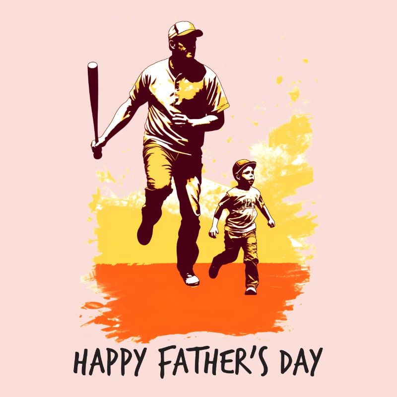 Baseball Vatertag Muttertag Geschenkidee