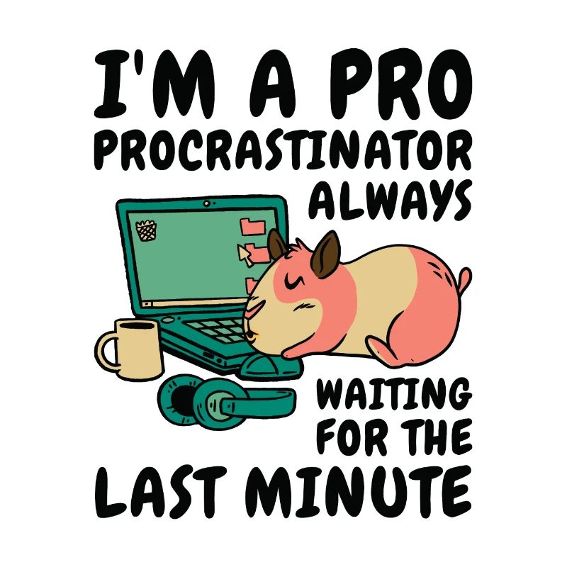 Procrastiner le temps du procrastinateur de hamster