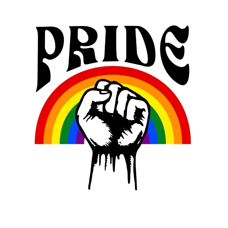 Faust LGBTQ Pride Retro Geschenk Geburtstag