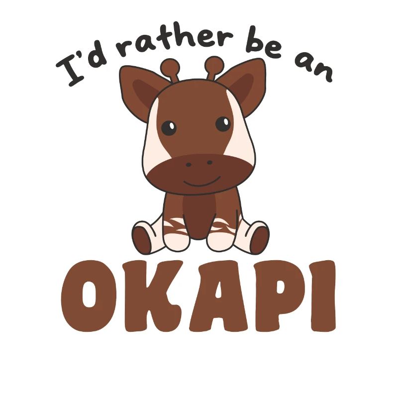 Je préfère être un okapi - okapi sucré