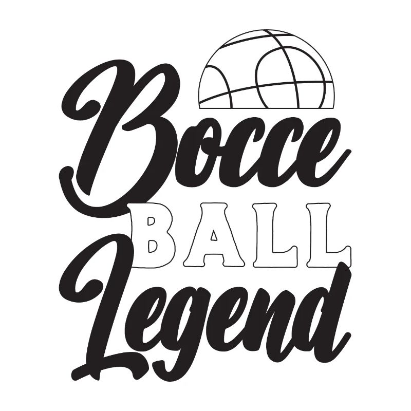 Bocce Ball Legend Boules Petanque Bocce Player