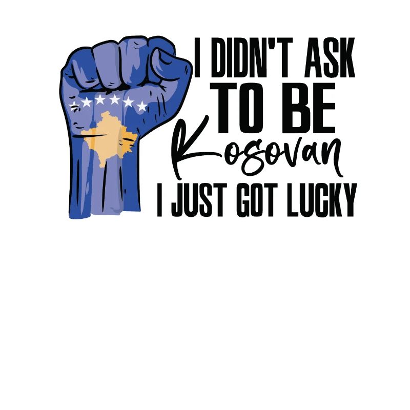 Kosovan Pride Kosovan Flag Grown Kosovan Roots