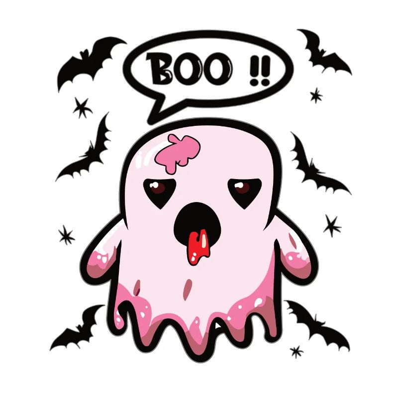 Boo ghost pink