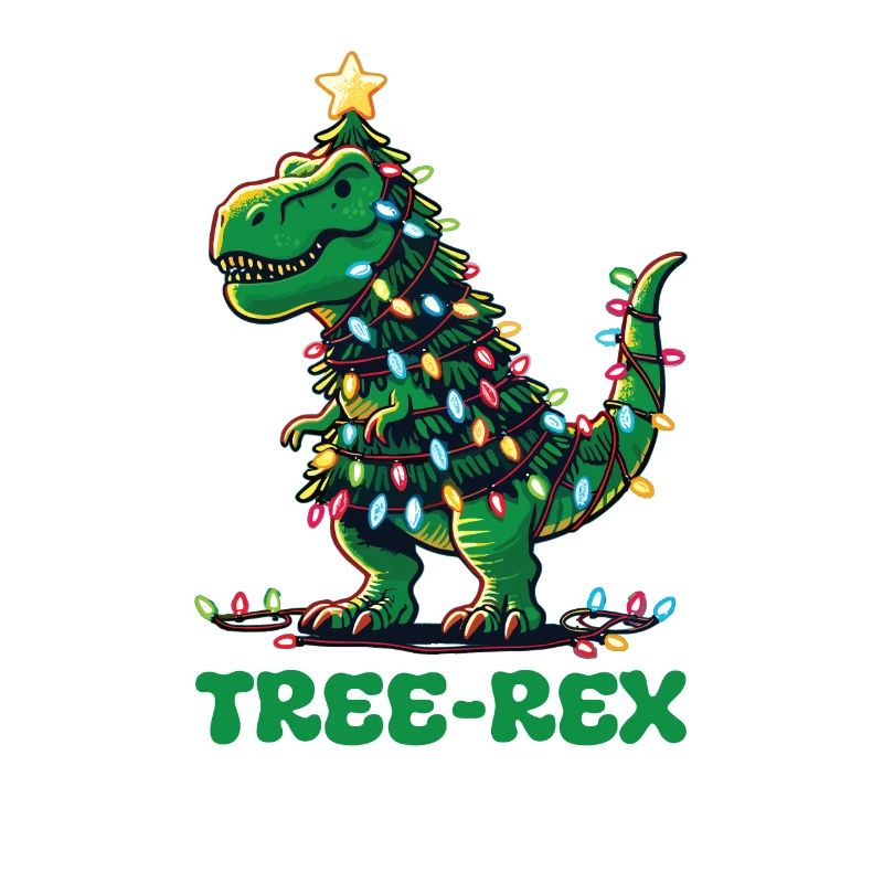 Tree-Rex Funny Dinosaur Pun T-Rex