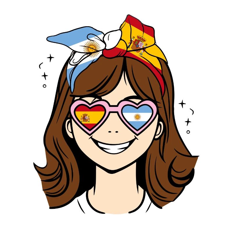 Halb Argentinierin, halb Spanisch, Spanien