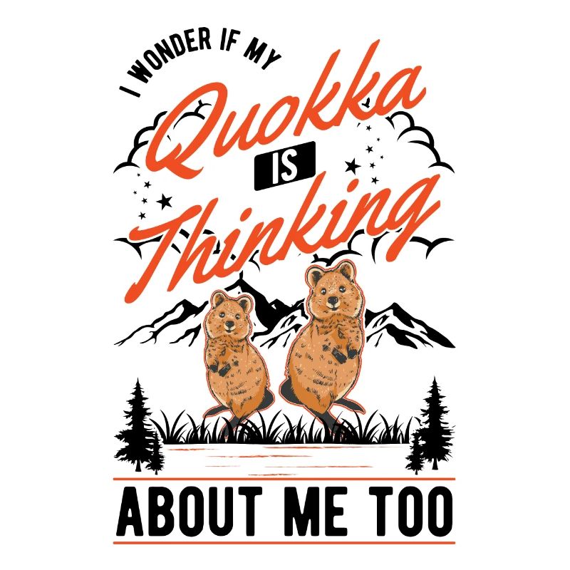 Quokka Gift Kangourou à queue courte