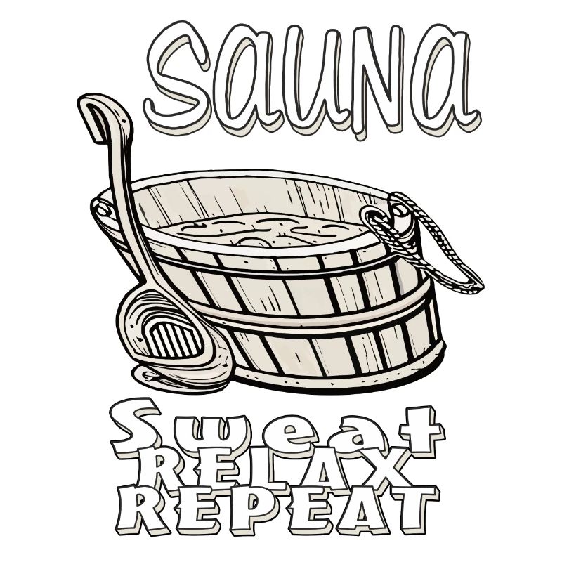 SAUNA SWEAT RELAX RÉPÉTER