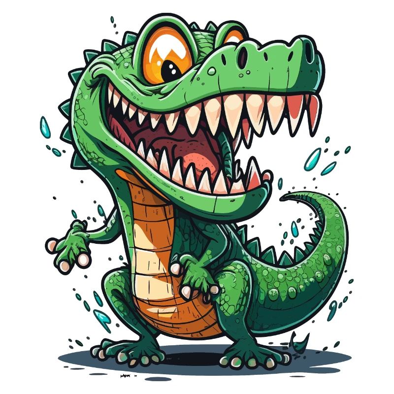 Grinning Gator