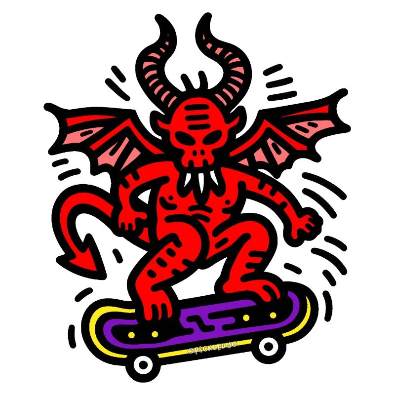 Devil Skateboard