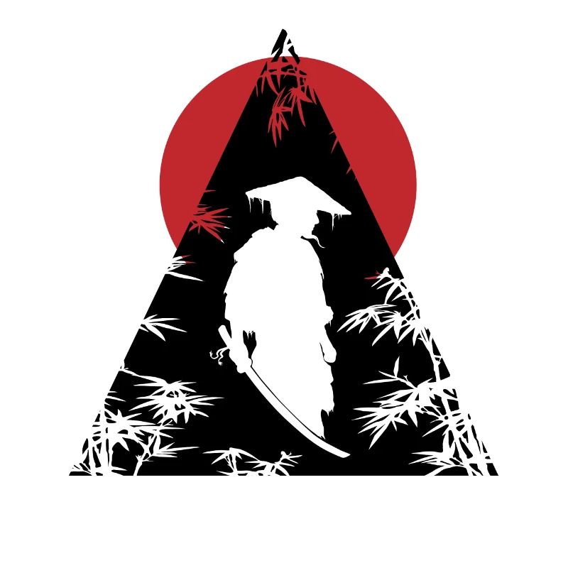Samurai Wächter Stilvolle Schlichtheit
