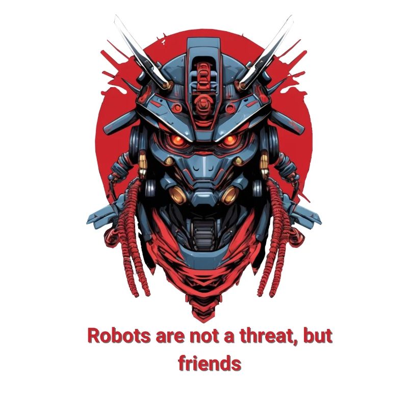 Roter Roboter