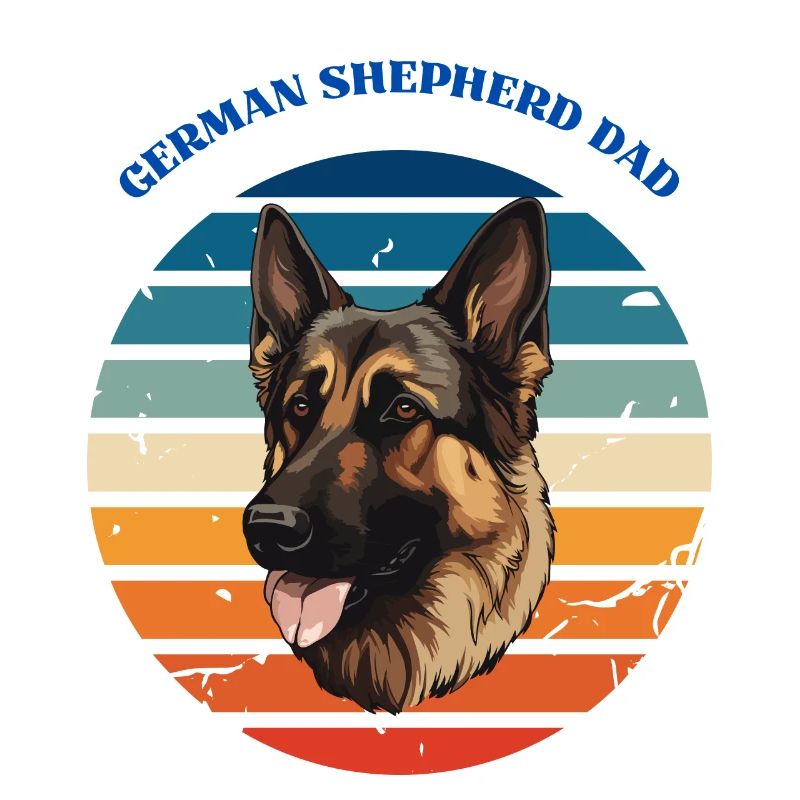 Deutscher Schäferhund Papa