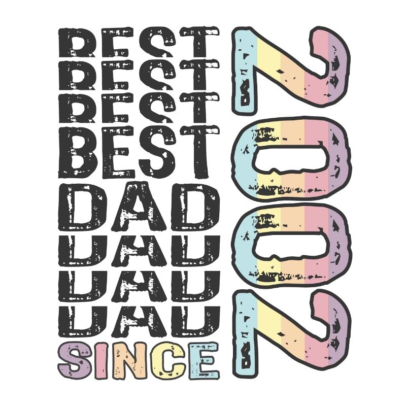 Bester Papa der Welt seit 2002 Vatertag