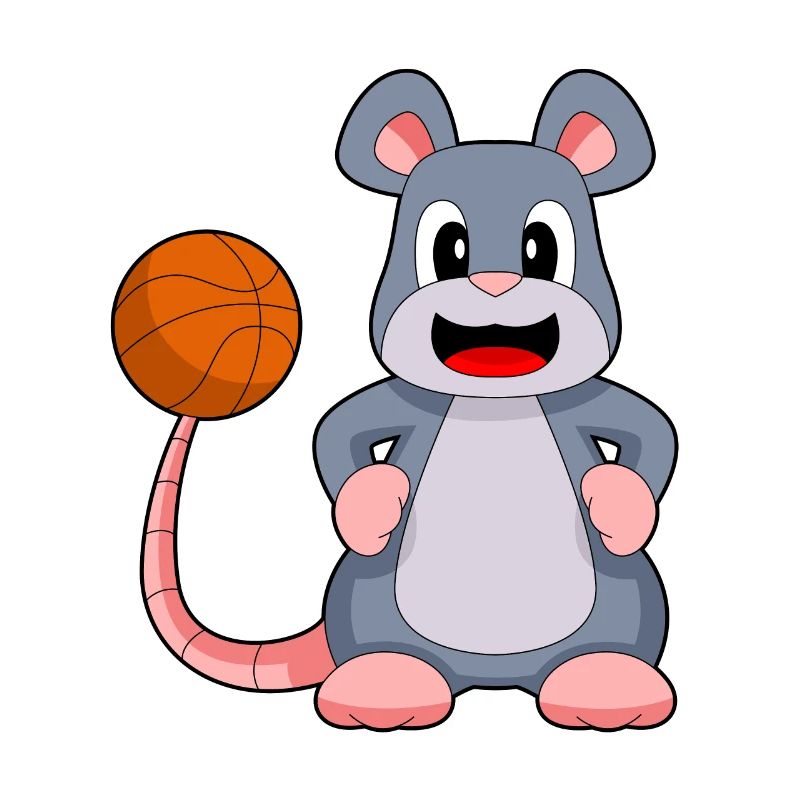 Souris Basketteur Basketteur