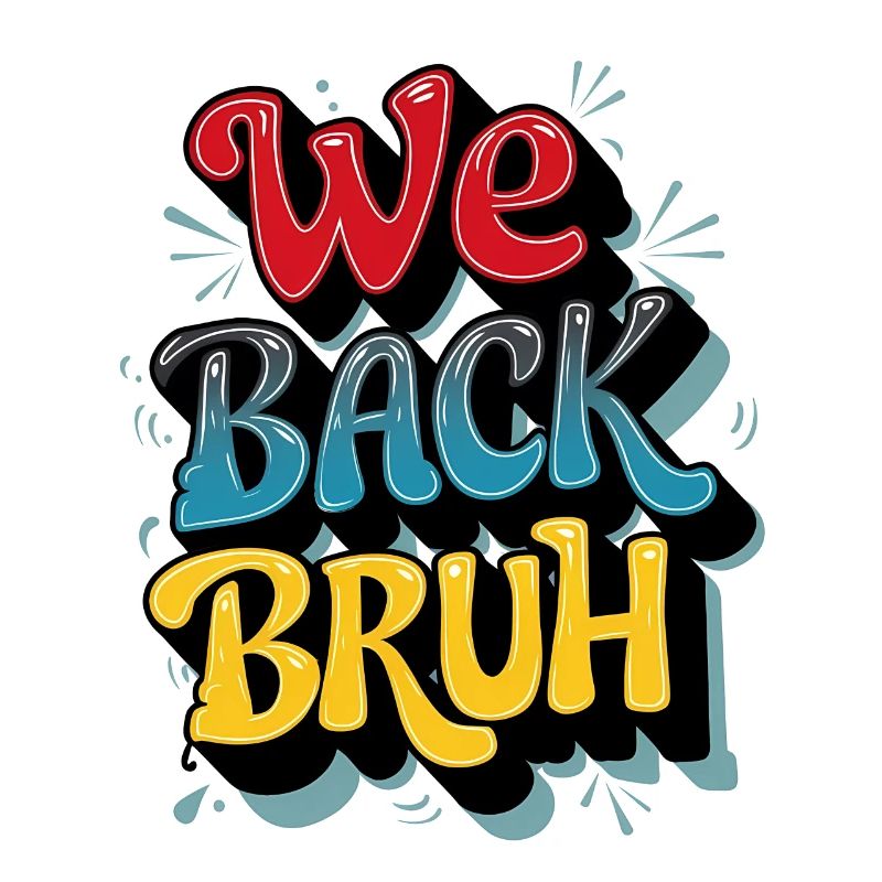 Cheerful Retro Text Design