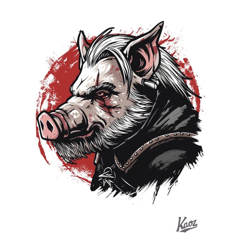 Der mystische Eber-Sau-Schwein-Hexer-Typ