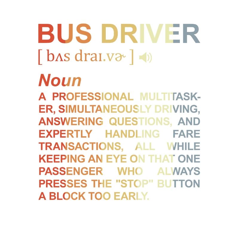 Busfahrer Bedeutung