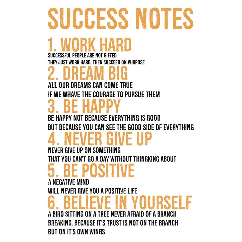 success notes