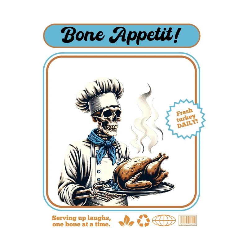 Skeleton Turkey Cook