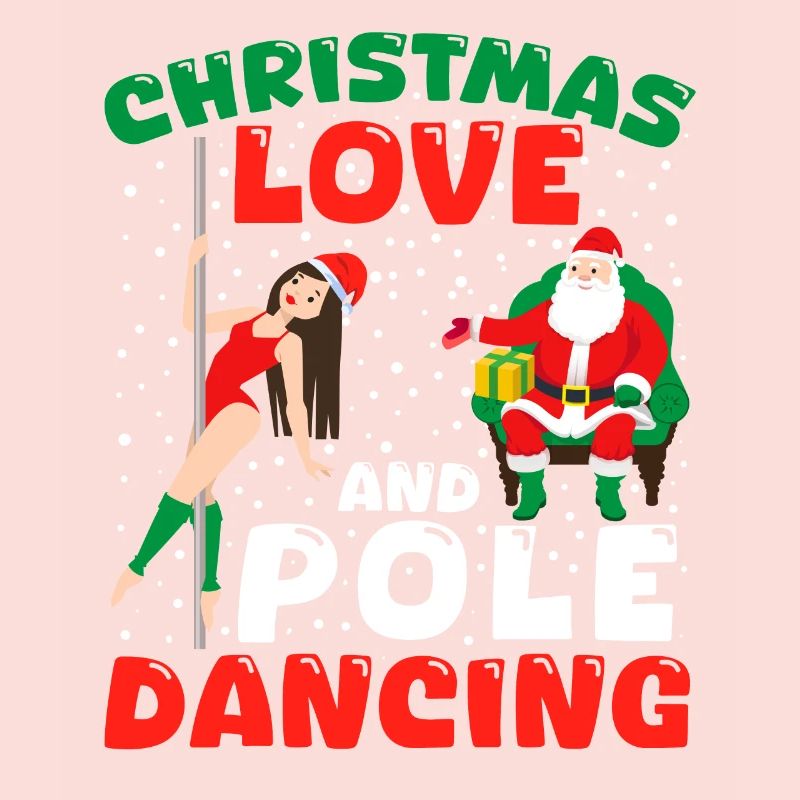Danseuse de pole, Pole dance, Noël, Amour