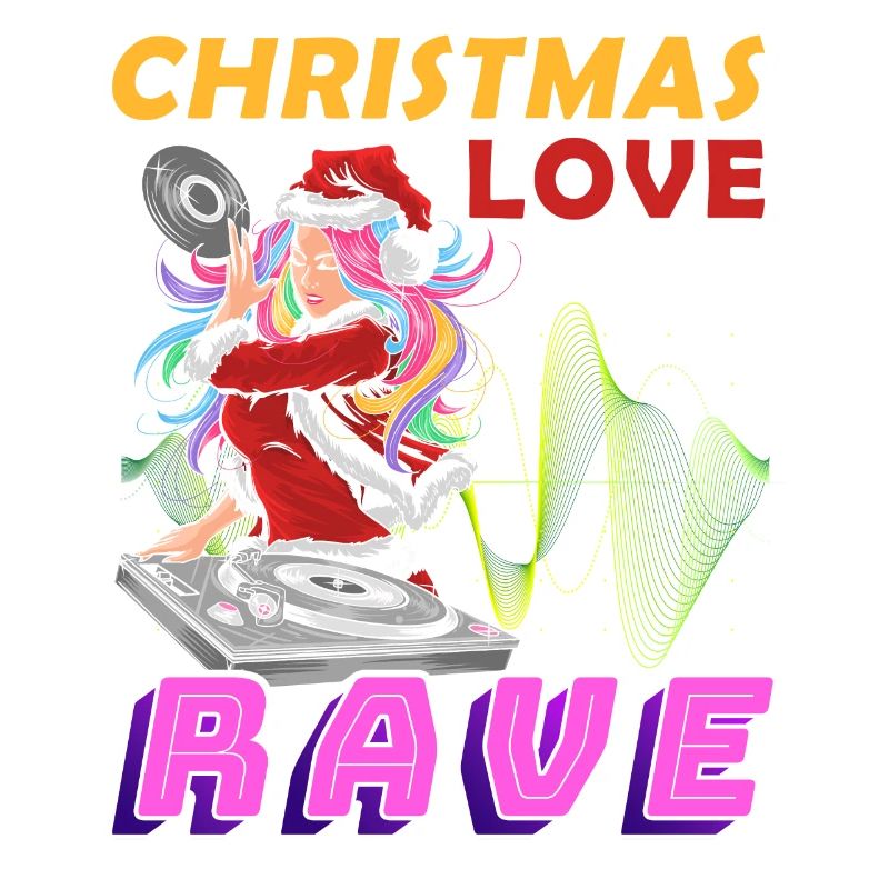 La Mère Noël sur la piste de danse ! Techno de Noël