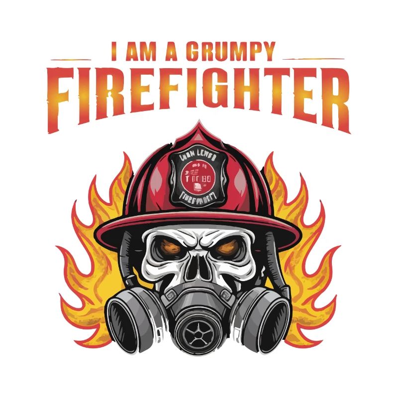 I AM A GRUMPY FIREFIGHTHER