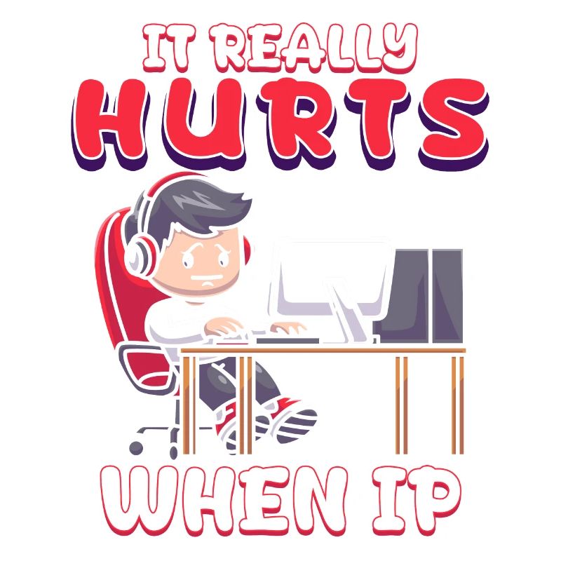 Funny saying "It Burns when I Pee"!