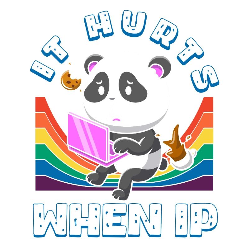Lustiger Spruch "It Burns when i Pee"!