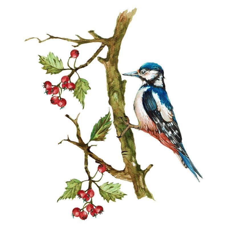 Bunter Vogel
