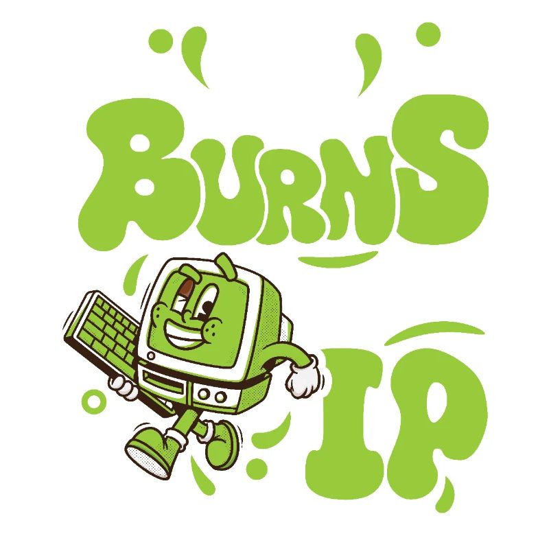 Funny saying "It Burns when I Pee"!