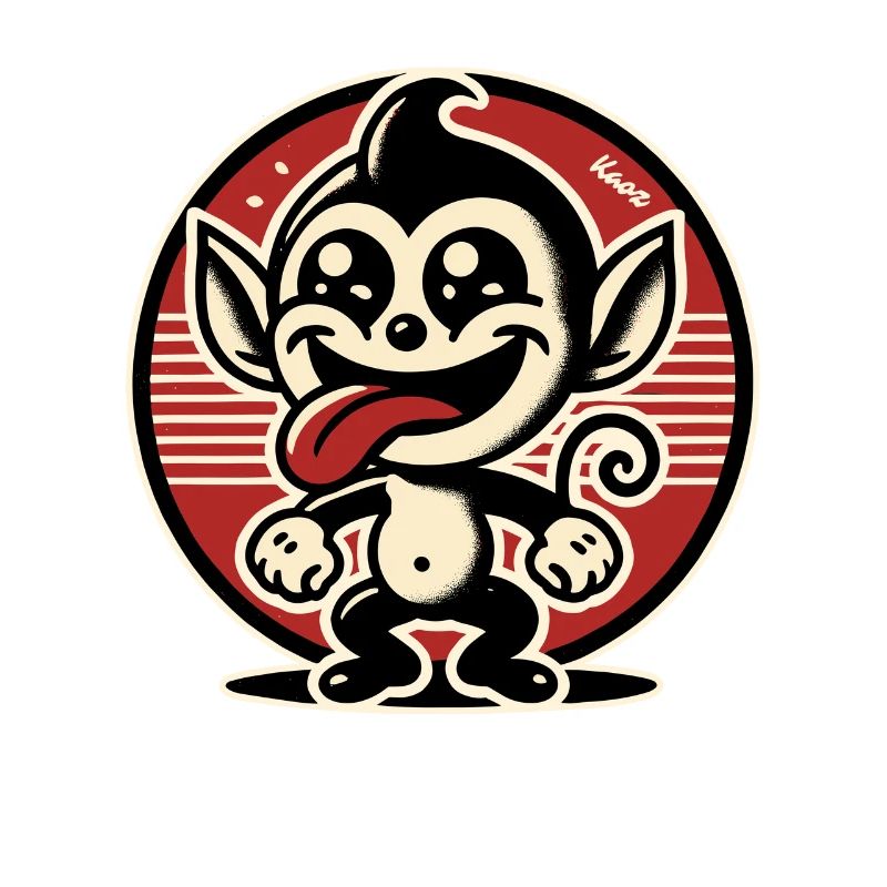 Joyeux petit coquin de singe