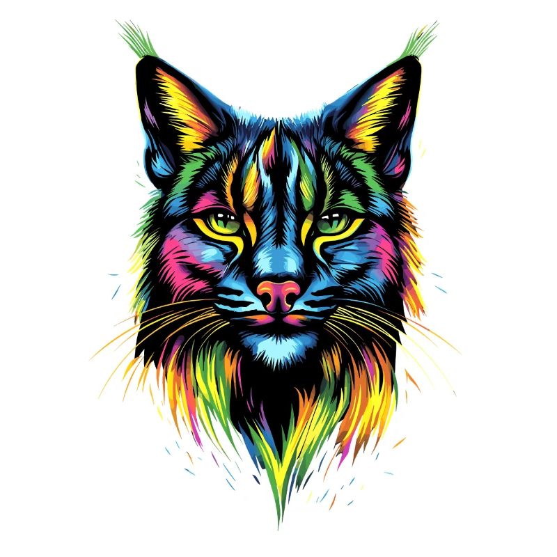 Lynx Chat sauvage Grands chats Chats Mignon Lynx