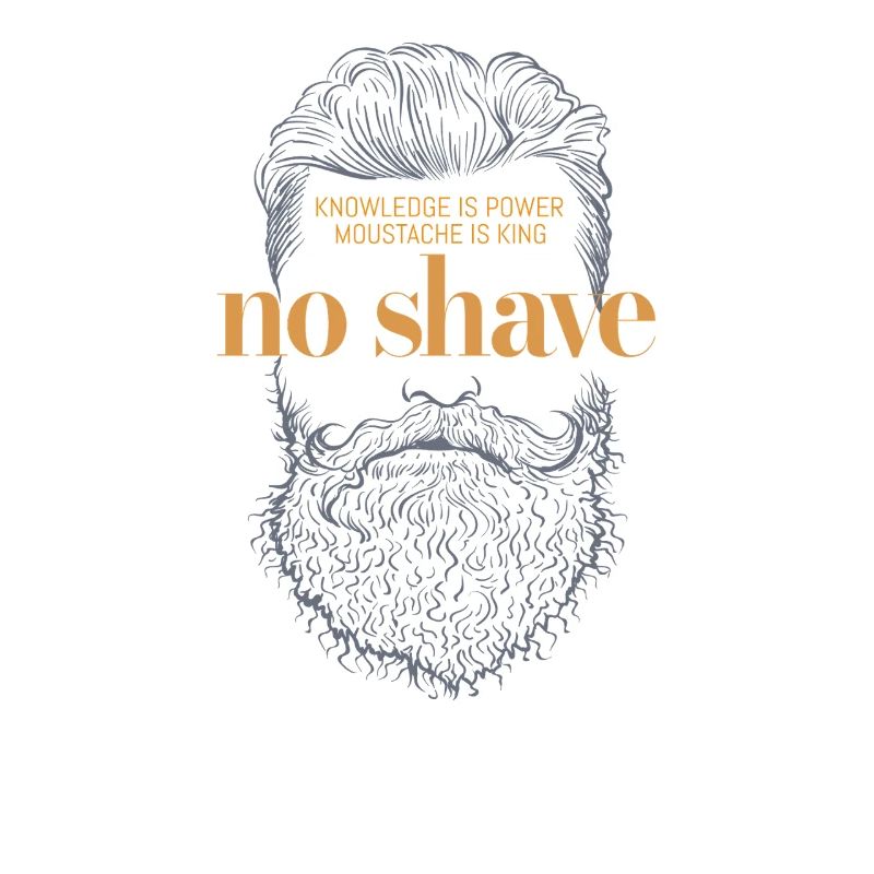 No Shave Beard Graphic Design No Shave Beard Graphic