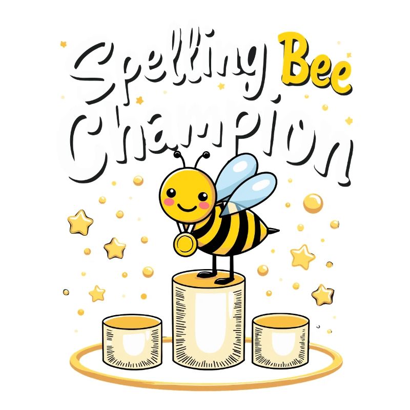 Concours de mots Spelling Bee Champion