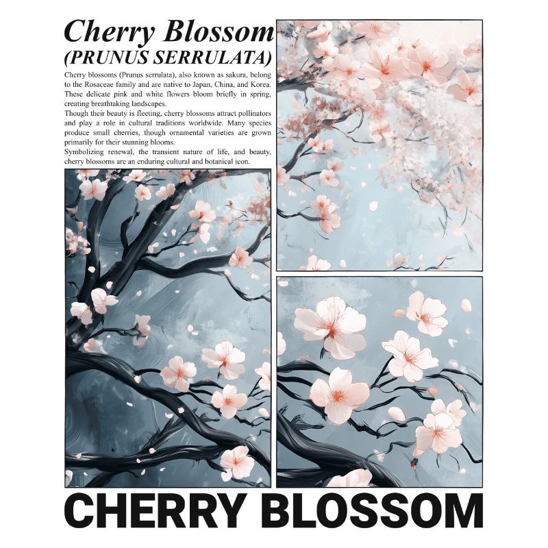 Cherry Blossom Sakura Flower Spring Nature Gift