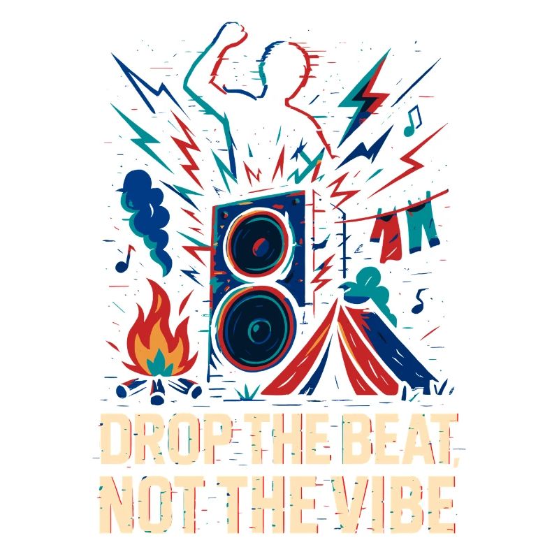 Lass den Beat fallen, nicht den Vibe