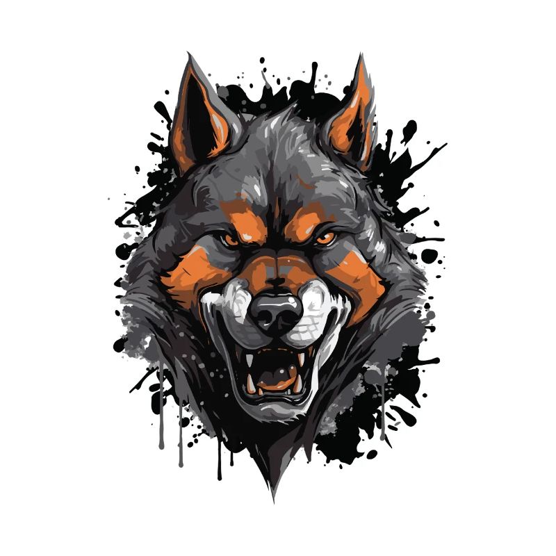 Wolf Wildnis