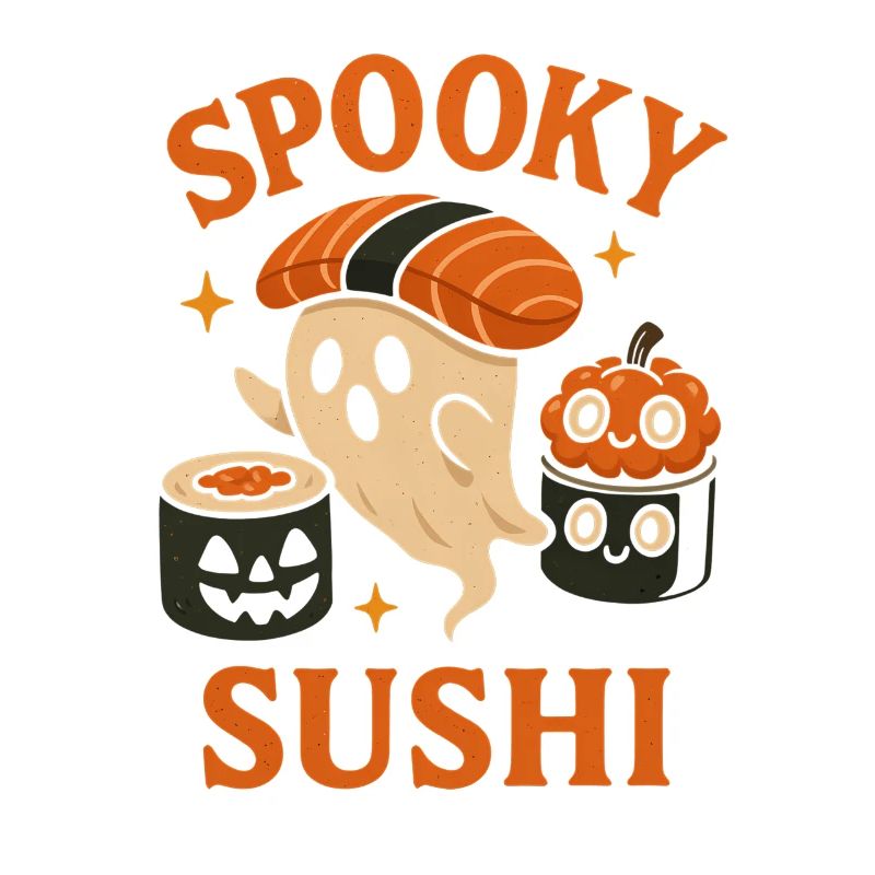 Spooky Sushi Ghosts