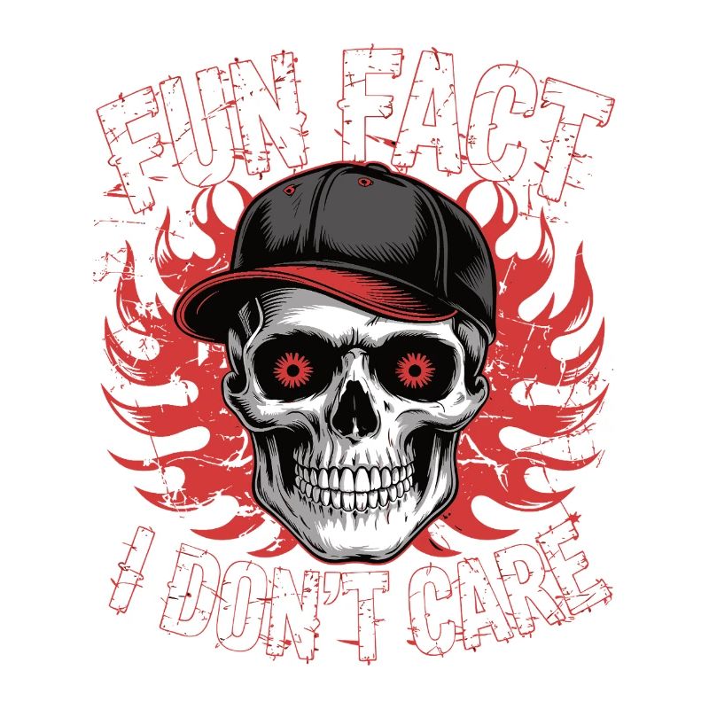 Skull Spruch Fun Fact