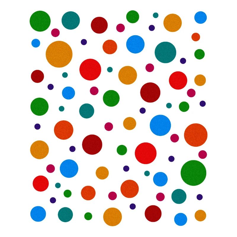 Bold Spotty Dot Colors Tee