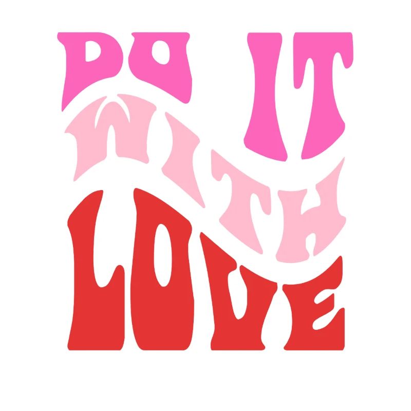 Lettrage rétro It It Love