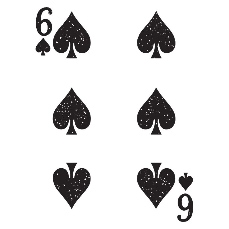 Six Spades Nine Spades Pattern