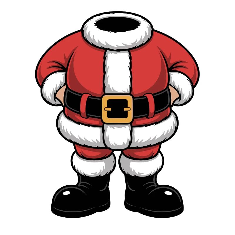 Santa Torso Blockdesign