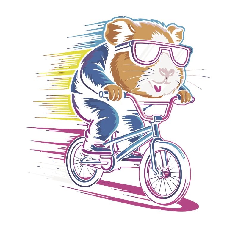 Rasender Hamster Radler