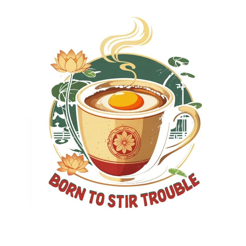 Vietnamesisches Essen Kaffee Mit Eigelb