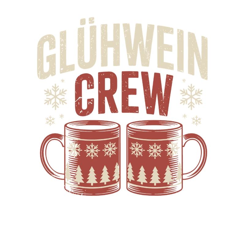 Équipe du vin chaud Marché de Noël joyeux