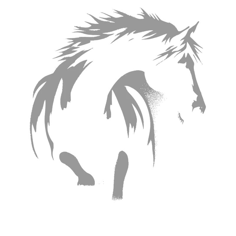 Silhouette du cheval – élégance et liberté