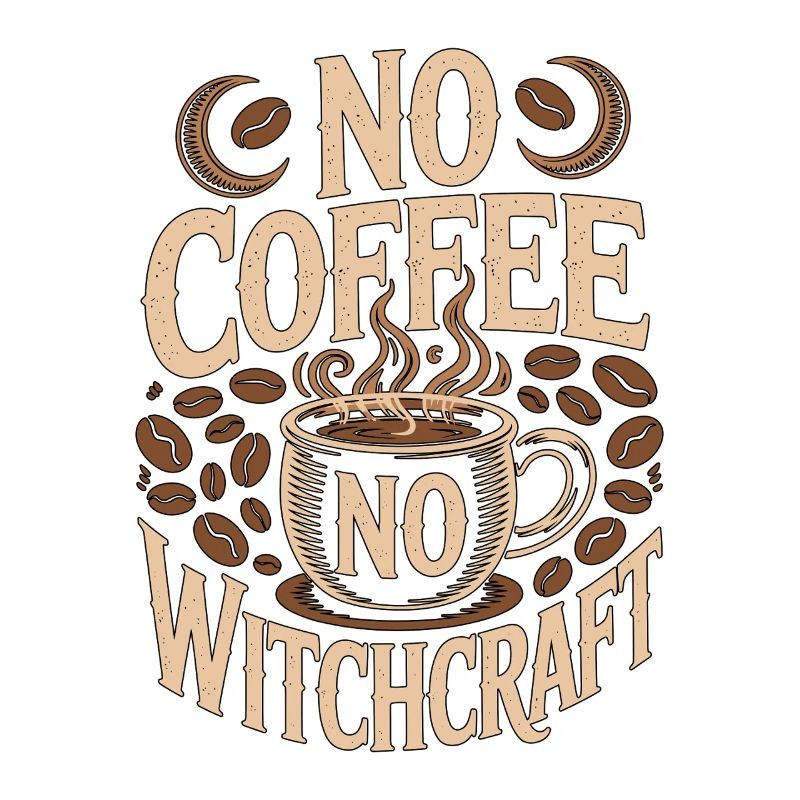 Witchcraft No Coffee No Tarot Reading Coffee Lover